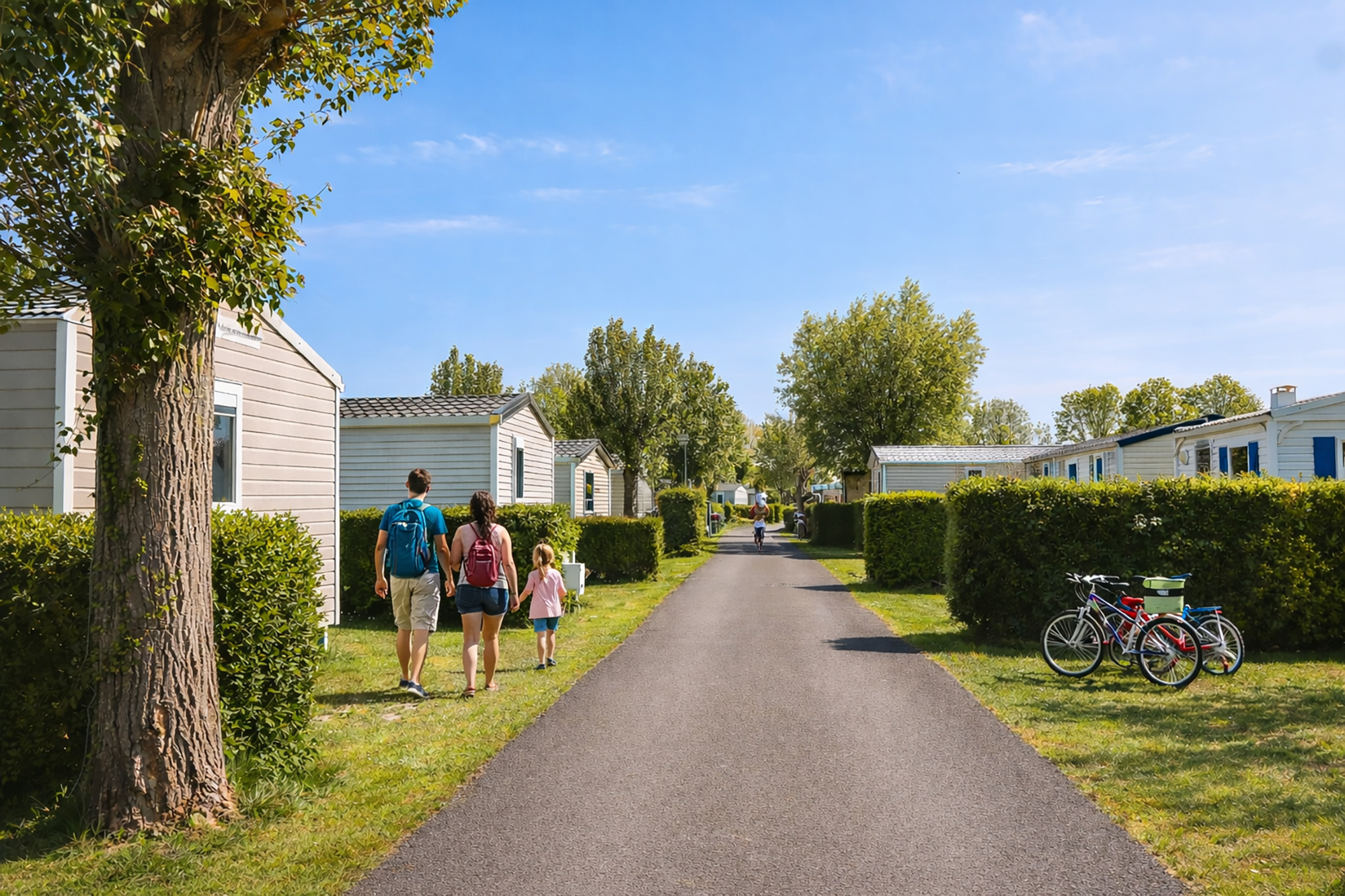 camping vertes feuilles les locations tout confort