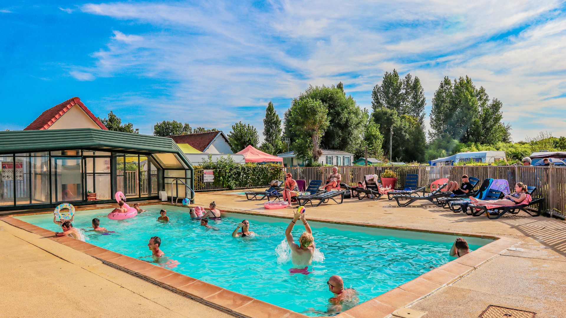 camping avec piscine à quend